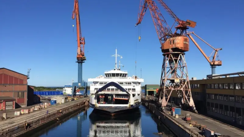 Dry-docking of 'Tycho Brahe' will begin in April