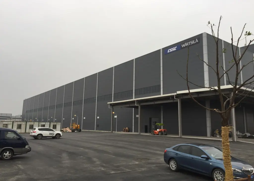 The new factory aims to help China's shipping industry move into the age of LNG fuel