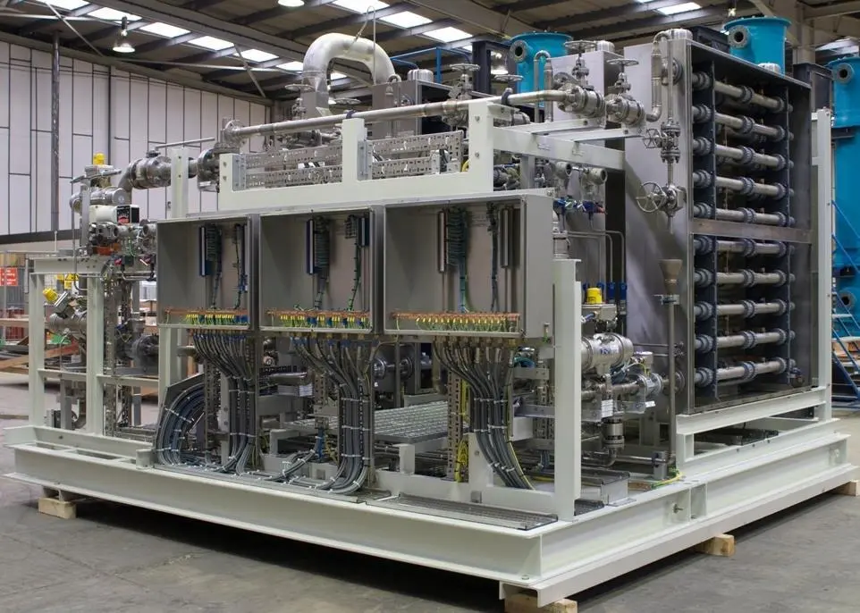 Evoqua was an early pioneer in the development of electro-chlorination systems, its own proprietary solution is Chloropac MGPS