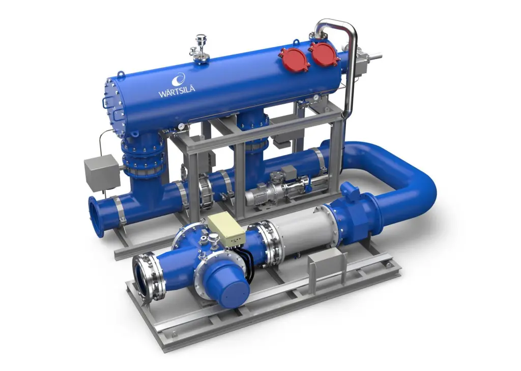 The Wärtsilä Aquarius UV system enables compliance with the BWM Convention