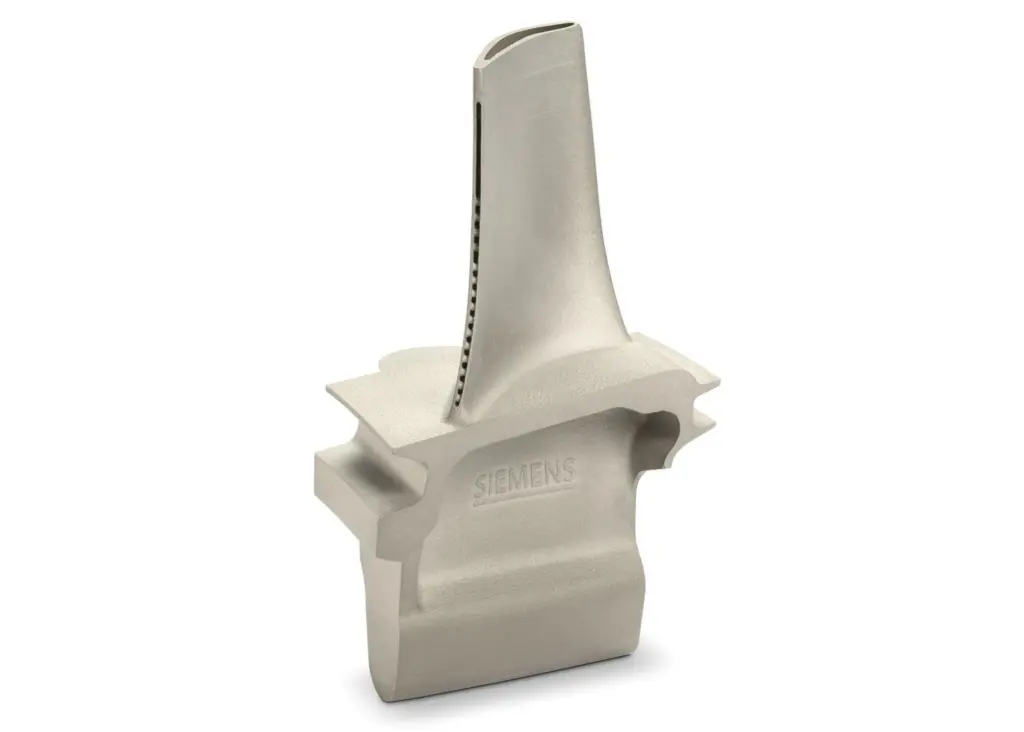 SIemens' additive manufactured turbine blades have been tested at full load on a 13MW industrial gas turbine