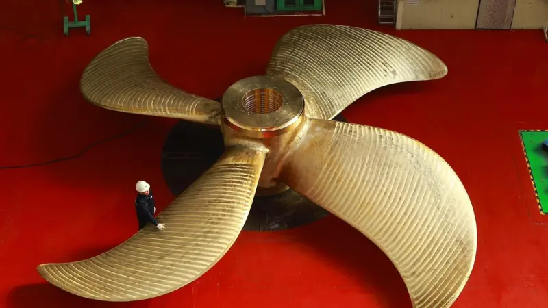 HHI’s 5,000th Propeller