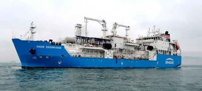 ENGIE Zeebrugge, built at Yeongdo shipyard in Busan, Korea will operate out of its home port Zeebrugge in Belgium