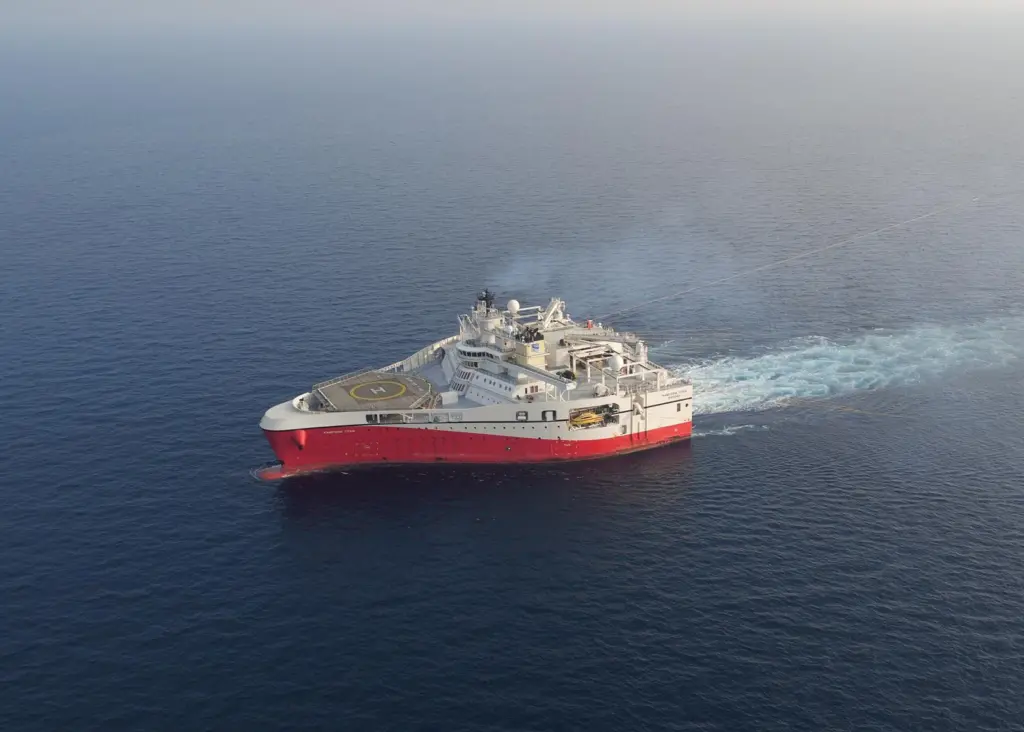 Ramform Titan is one of the 8 seismic vessels under the service agreement between Wärtsilä and PGS