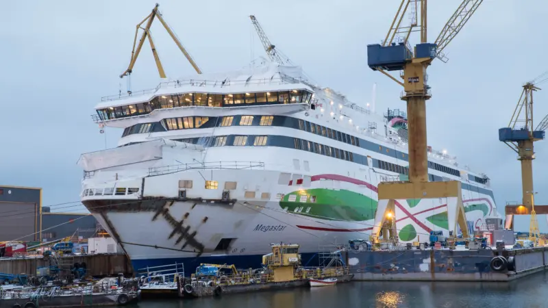 Megastar: more capital-intensive tonnage from Meyer Turku (photo: Tallink)