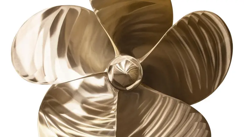 One of Teignbridge's staples is its C-Foil marine propeller