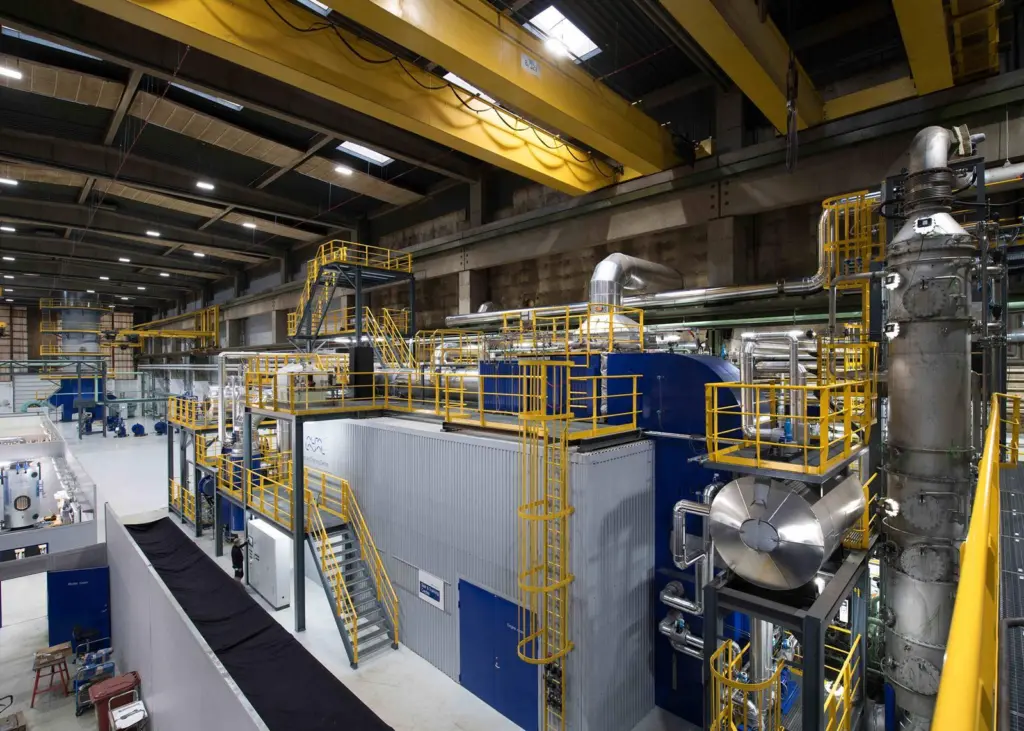 Research and development from equipment manufacturers, illustrated here by Alfa Laval's new Aalborg gas testing site, could play a key role in driving the uptake of gas fuel