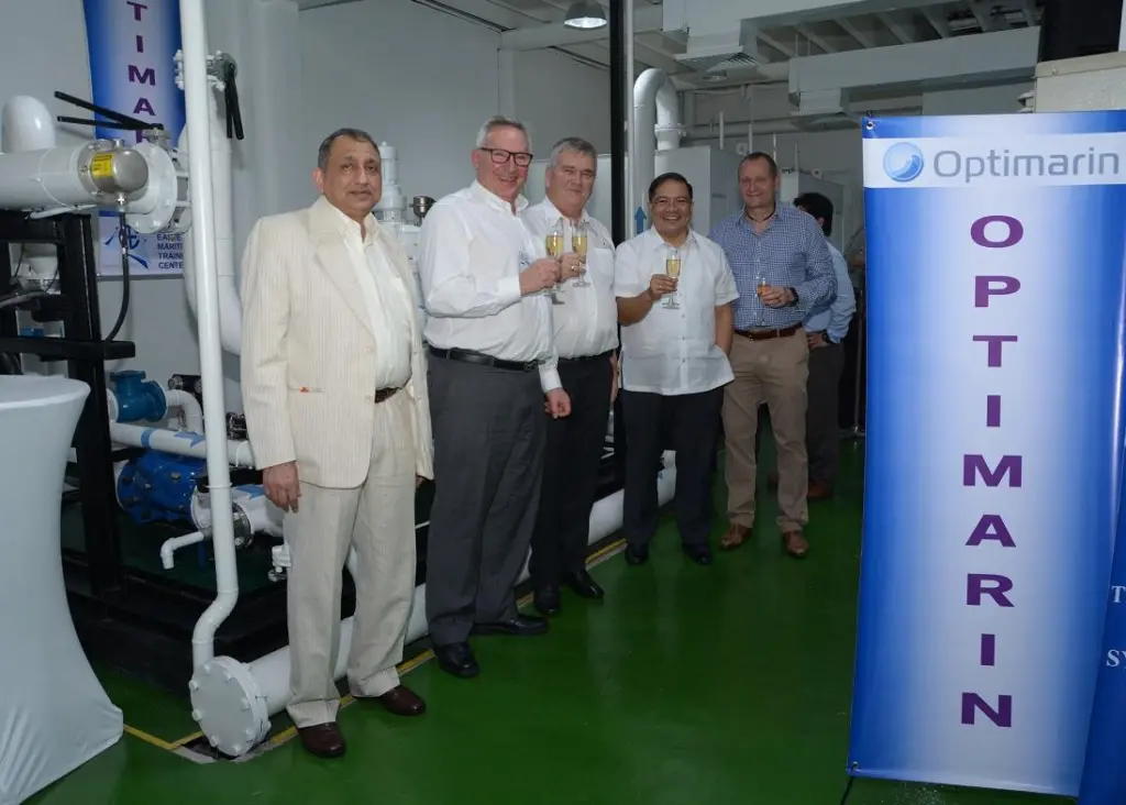 Anglo-Eastern, Optimarin and Saga celebrate the opening of a facility that they believe will play a vital role in building competency in ballast water treatment