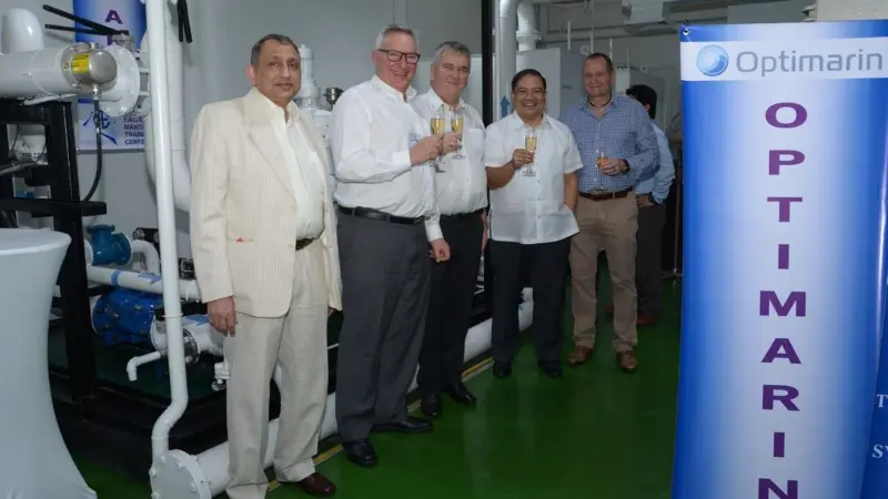 Anglo-Eastern, Optimarin and Saga celebrate the opening of a facility that they believe will play a vital role in building competency in ballast water treatment