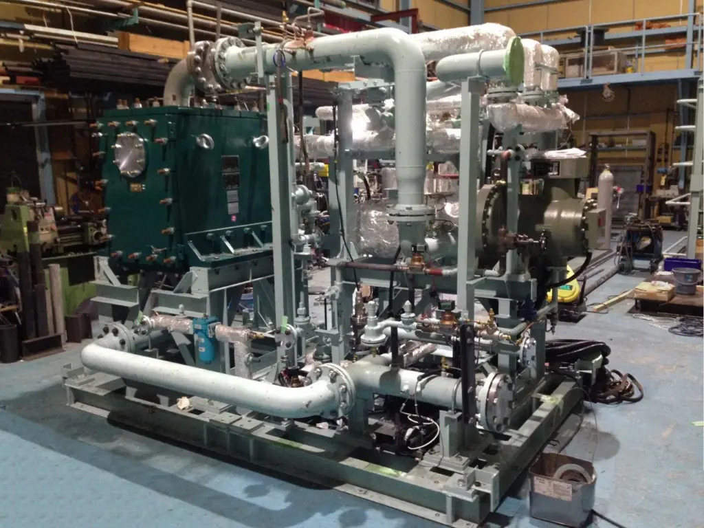 The system is apparently the first in the world to generate electricity from the exhaust heat emitted by the ship’s turbocharger