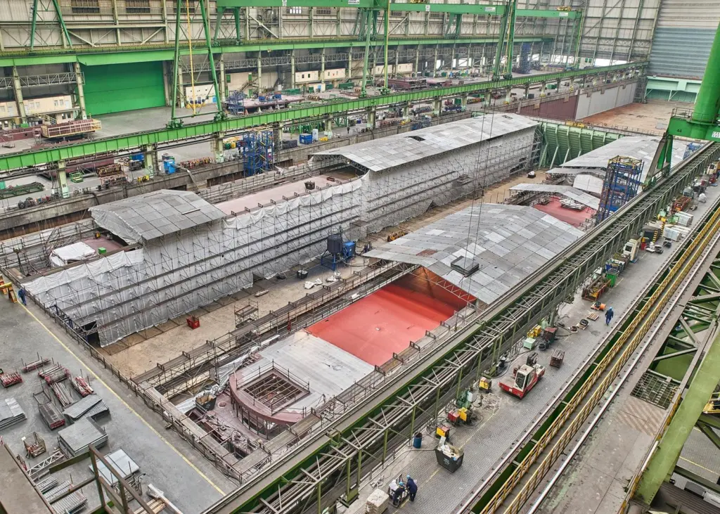 First newbuilds of many for new MV Werften (Photo MV Werften)