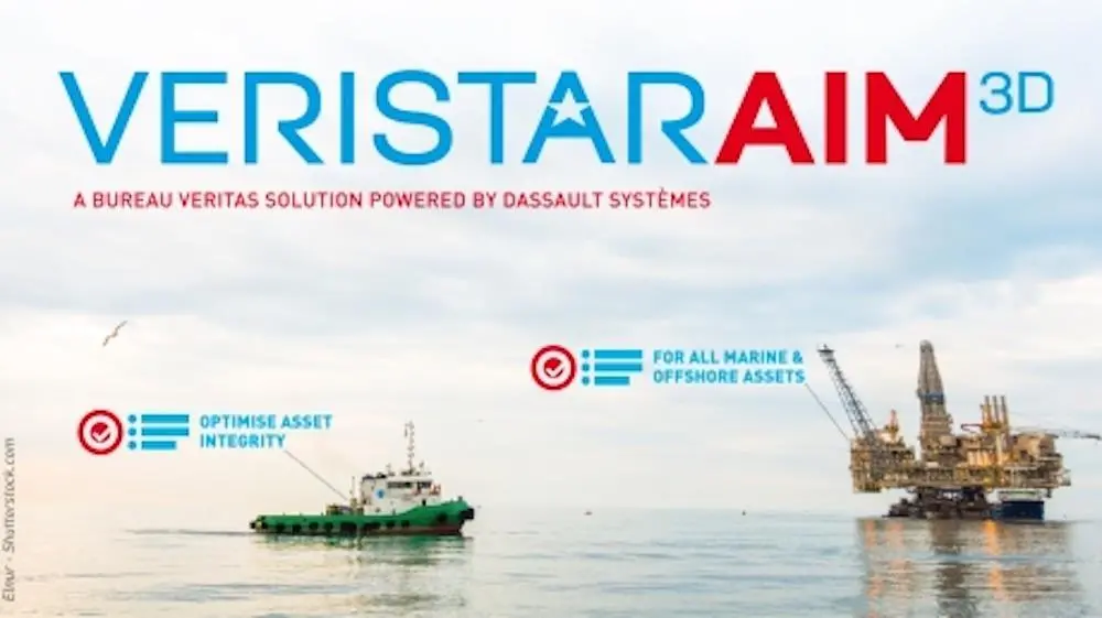 Veristar AIM 3D combines a digital twin of any marine or offshore assets with smart data in one integrated system