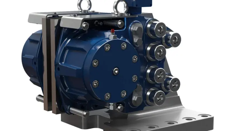 A modular design allows for Dellner's most powerful braking capacity by combining two SKD 140 brake assemblies