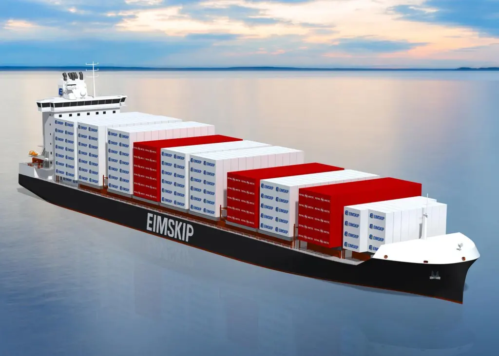 Eimskip container vessel
