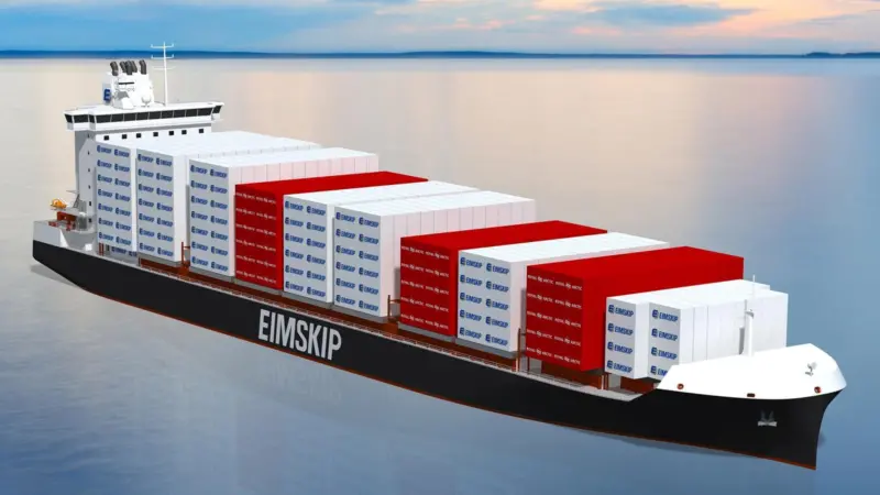 Eimskip container vessel