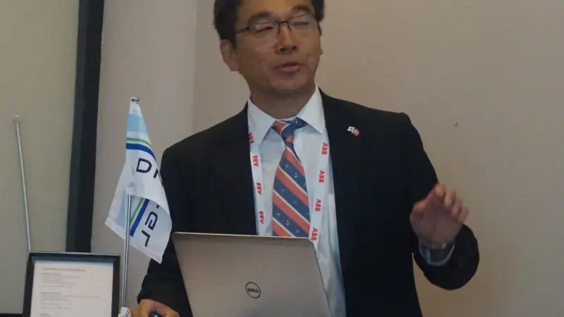 NYK's Hideyuki Ando noted that improving safety is at the core of the group's investments in big data and digitalisation