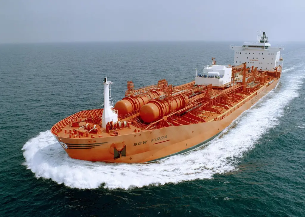 'Bow Firda' was among the first in Odfjell's Kvaerner class to benefit from the retrofit project
