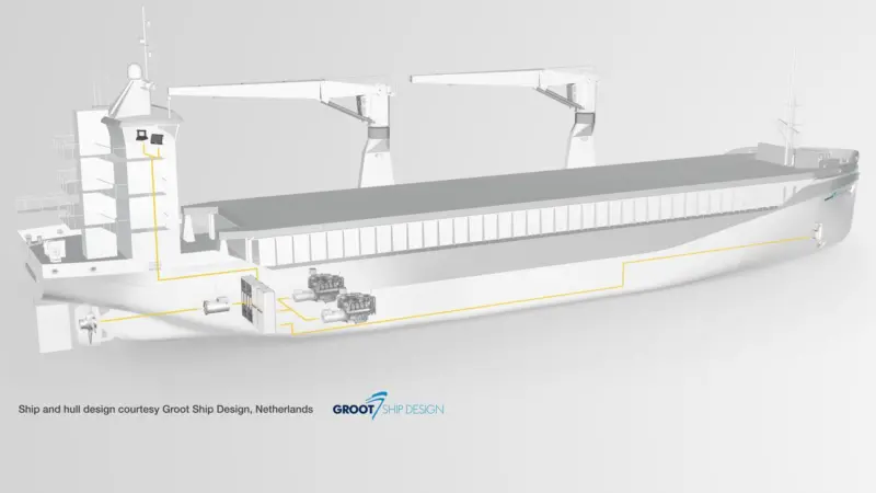 Best known in shipping for its cranes, Liebherr now plans to leverage its electrical expertise in hybrid propulsion with Sandfirden