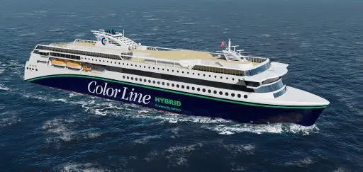 Brunvoll Volda is supplying a propulsion package for the 'Color Hybrid'