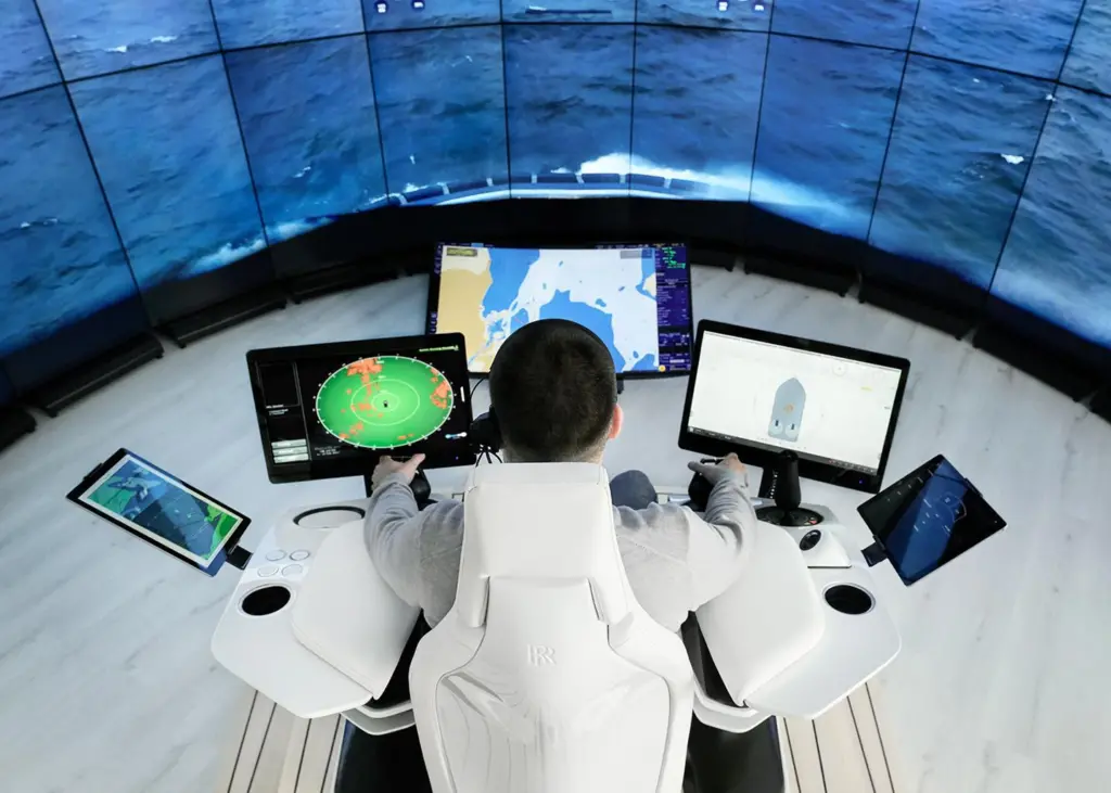 The tug was controlled from a remote operation centre built by Rolls-Royce in Svitzer's headquarters in Copenhagen