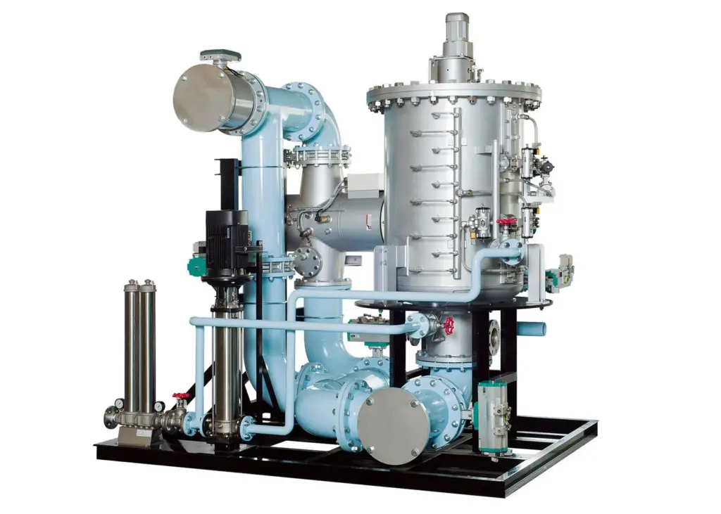 The HK ballast water treatment system is embarking on US testing at MERC