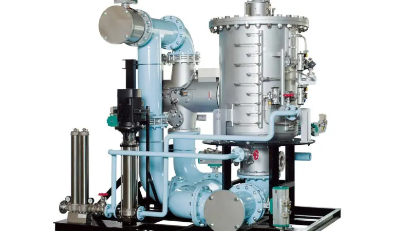 The HK ballast water treatment system is embarking on US testing at MERC