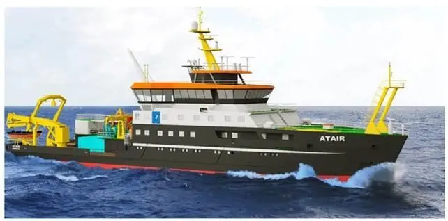 Atair II vessel illustration