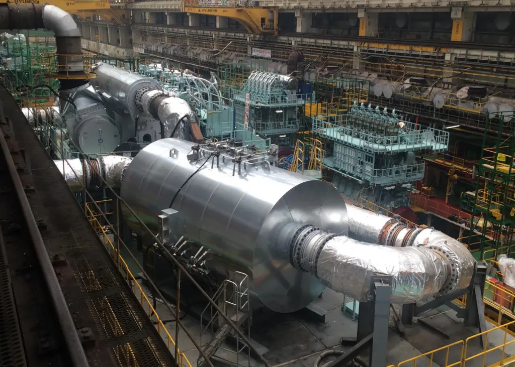WinGD's high-pressure SCR unit with a 6X72 engine on shop test with Hyundai Heavy Industries