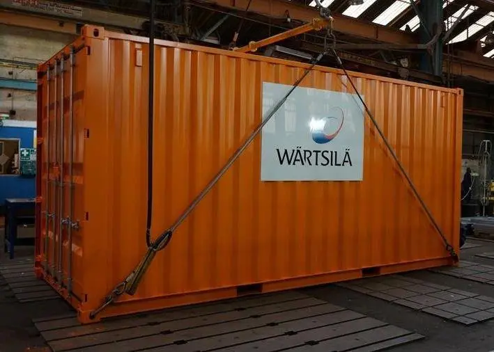 Ballast Water Containers (BWC) has containerised a Wärtsilä Aquarius AQ-250-UV Ballast Water Management System