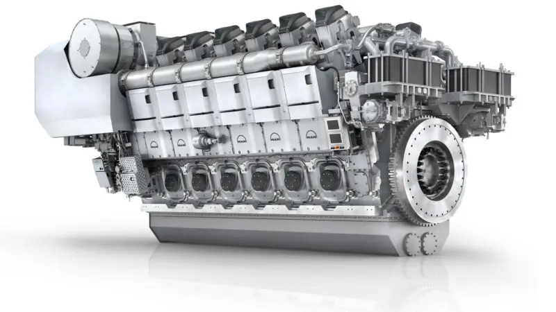 The 12-cylinder vee-line MAN 45/60CR will be among the first to be launched in 2020