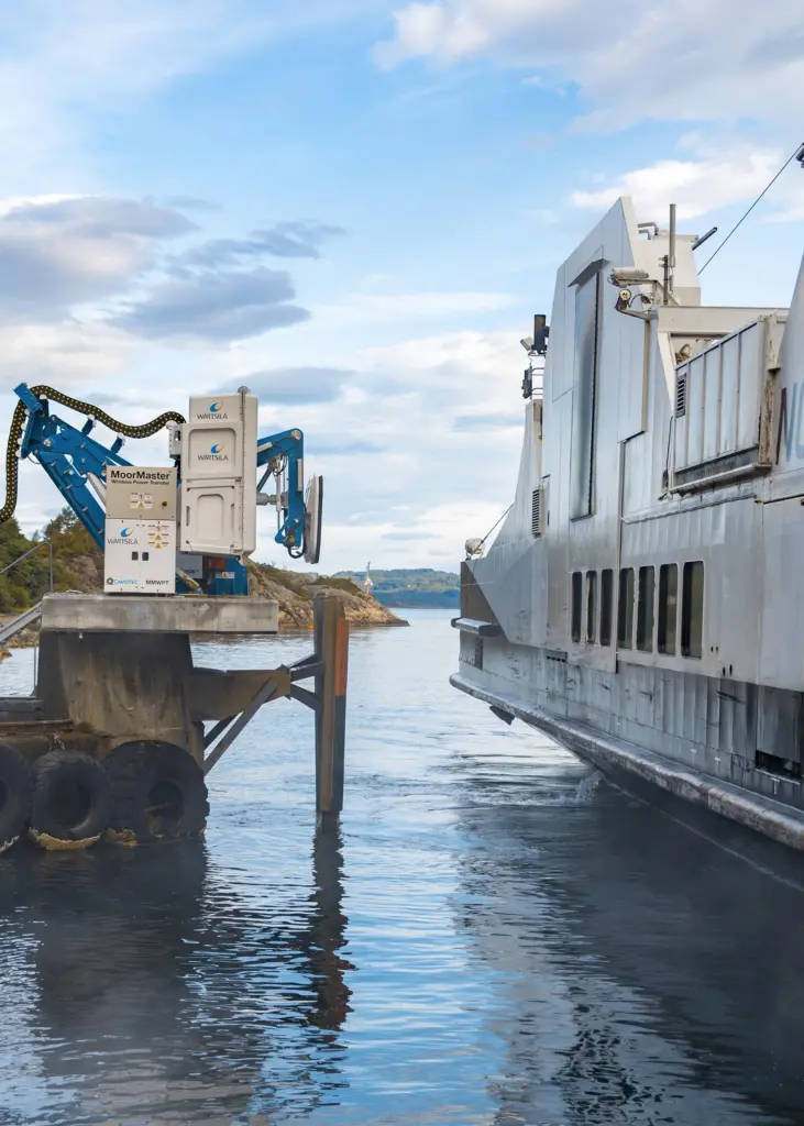 Wärtsilä's wireless charging system