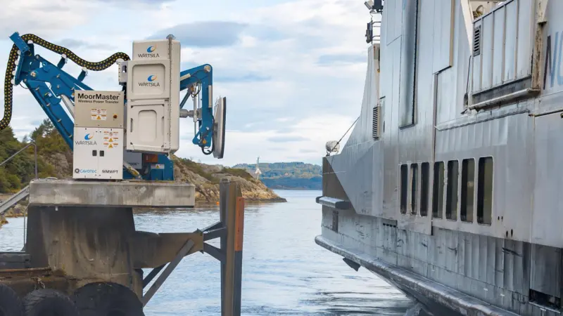 Wärtsilä's wireless charging system
