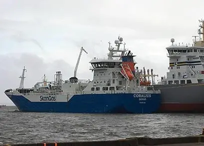 Skangas’s bunker vessel is one way in which the port is helping meet demand for LNG refuellling