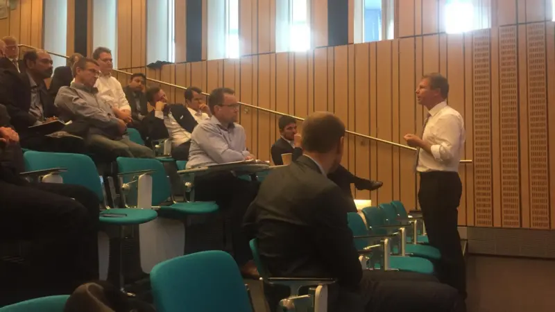 Delegates to the seminar were given an advanced briefing on MAN Diesel & Turbo's 3D printing experiences by Roland Herzog