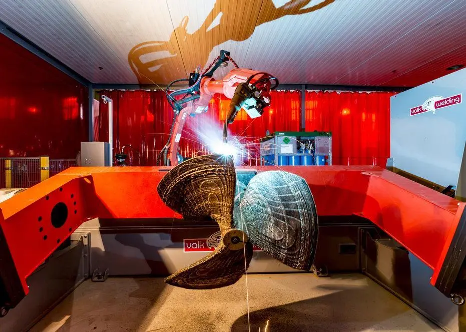 The 400kg WAAMpeller sets a milestone in terms of 3D printing production techniques