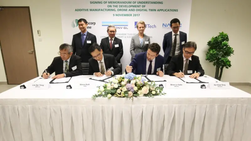 A four-way partnership aims to advance three disruptive technologies that could boost Singapore's competitiveness