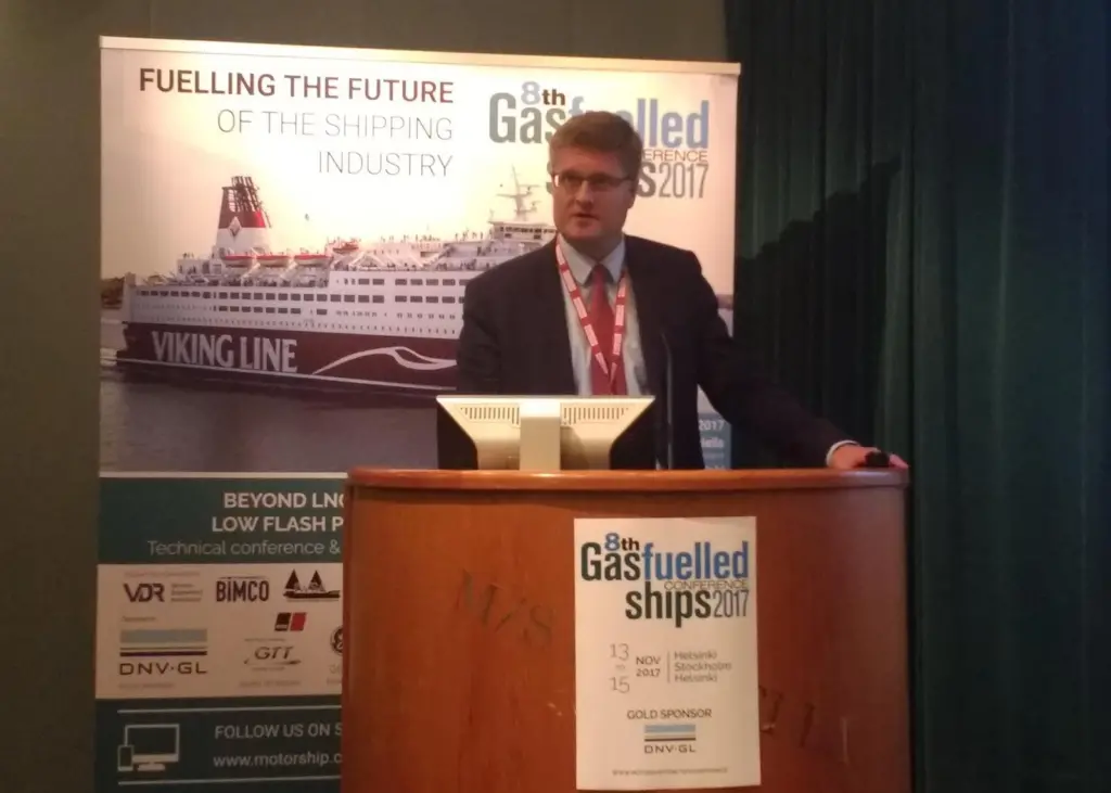 Kari-Pekka Laaksonen, CEO of Finnish owner Containerships, discusses LNG fuel strategy and customer perception