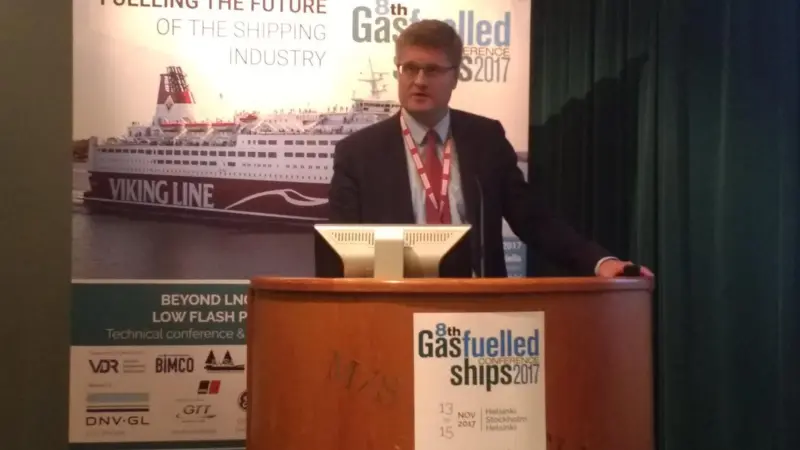 Kari-Pekka Laaksonen, CEO of Finnish owner Containerships, discusses LNG fuel strategy and customer perception