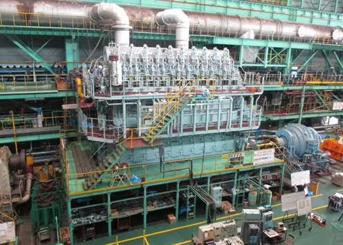 The new engine is designed for vessels with high power demand and limited engine room height