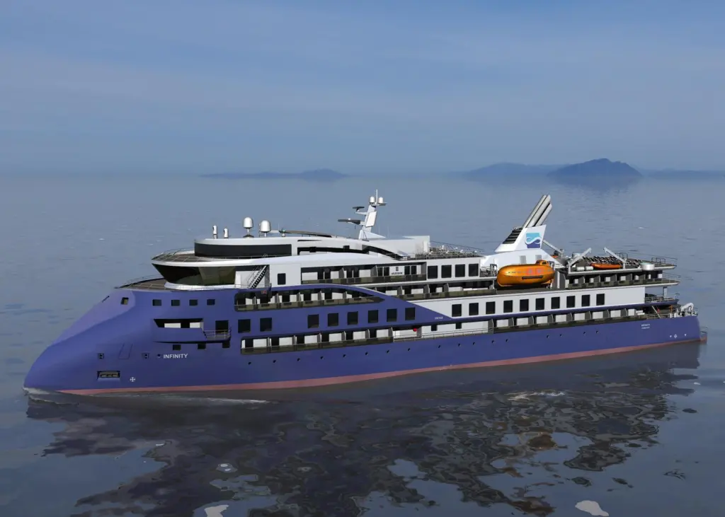 Wärtsilä propulsion and NOx reduction for China's first expedition cruise ship