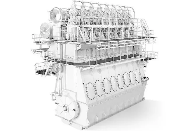 The A180-L turbocharger has proved its efficiency on a MAN two-stroke engine