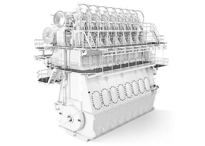 The A180-L turbocharger has proved its efficiency on a MAN two-stroke engine
