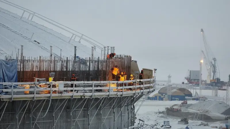 Yamal LNG production plant