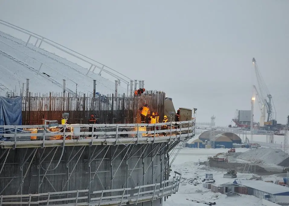 Yamal LNG production plant