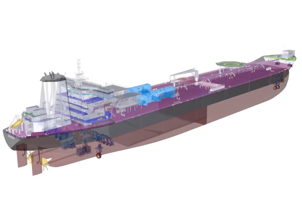 Teekay's new shuttle tankers replace the conventional two-stroke and auxiliaries with four-stroke engines in a diesel-electric configuration