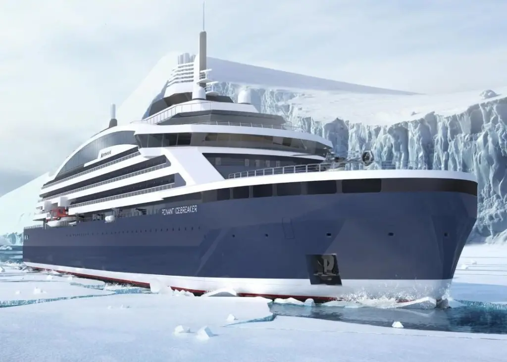 The icebreaking ship will feature LNG-electric propulsion suppoorted by 'high capacity' batteries