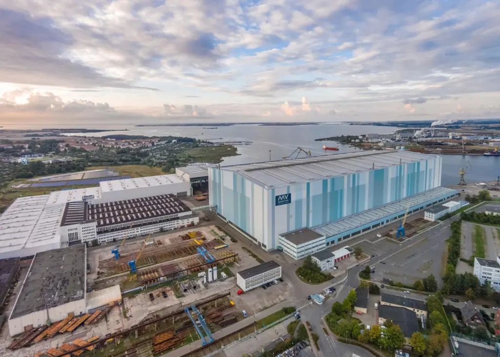 MVW Wismar is the group’s most potent facility and the hub of its five-year, nine-ship production plan