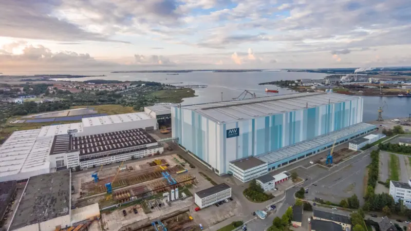 MVW Wismar is the group’s most potent facility and the hub of its five-year, nine-ship production plan