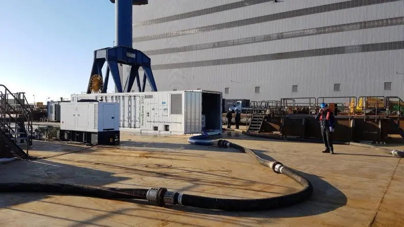 Damen is looking to build up a reliable worldwide ballast water service network with InvaSave