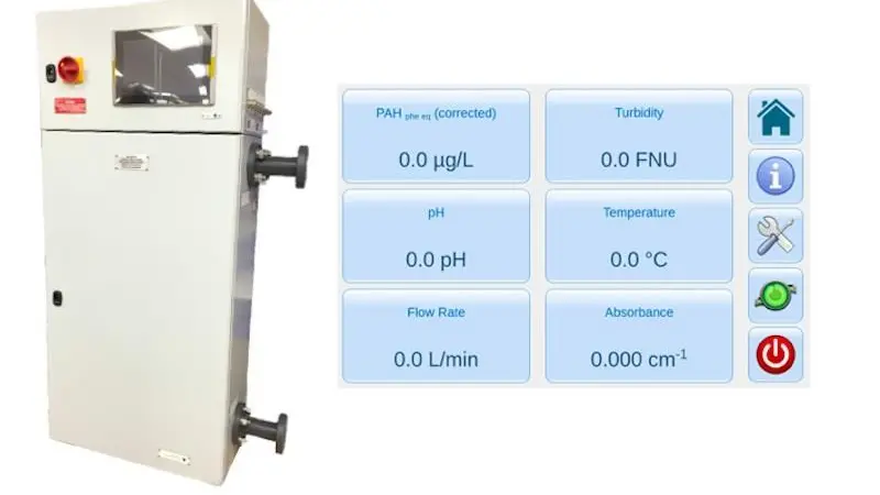 Sea Sentry monitors both the water inlet and outlet of wet exhaust gas scrubber systems